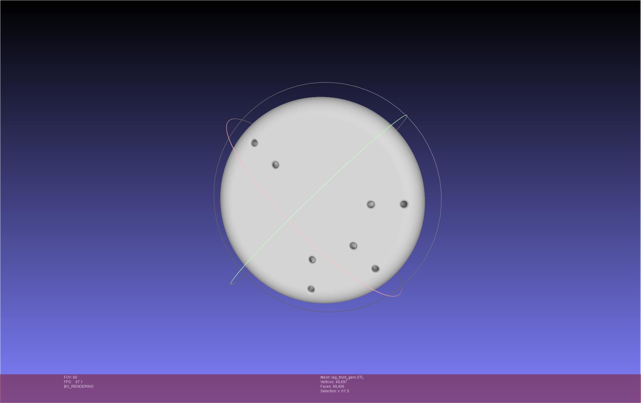 FFXIV Dancer Class Leg Ornaments 3D print model_9