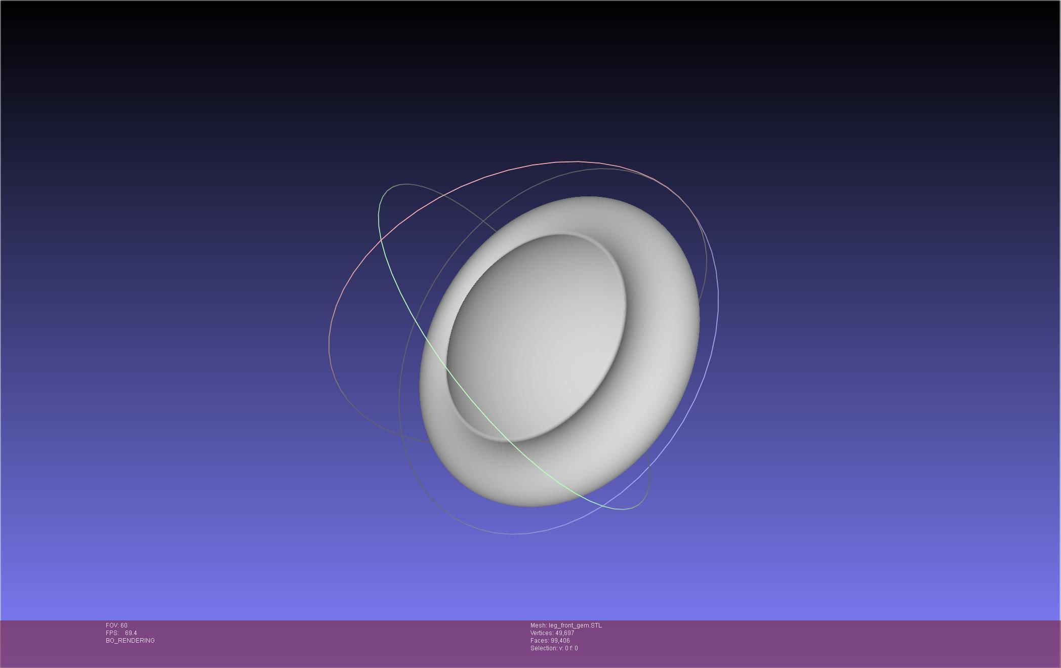 FFXIV Dancer Class Leg Ornaments 3D print model_11