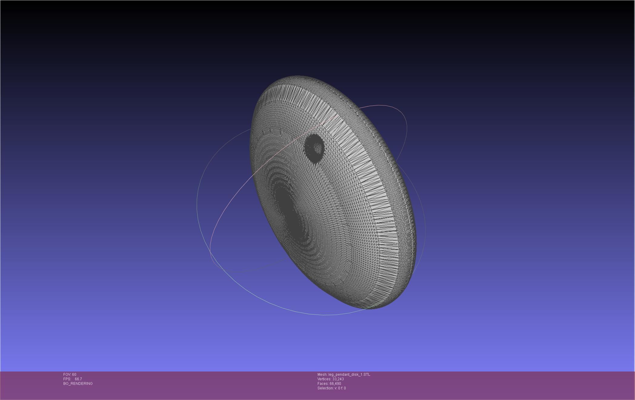 FFXIV Dancer Class Leg Ornaments 3D print model_26