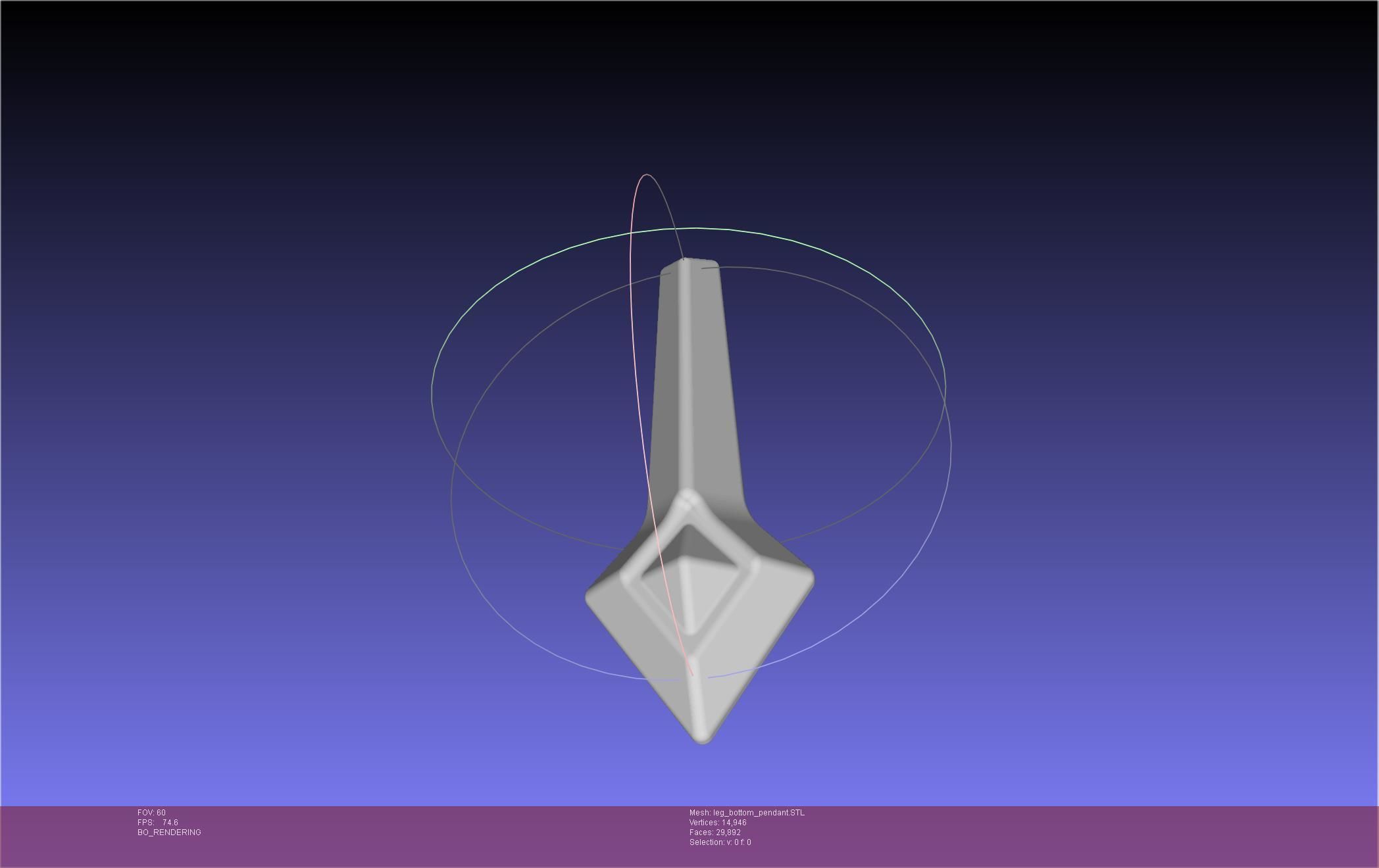 FFXIV Dancer Class Leg Ornaments 3D print model_53
