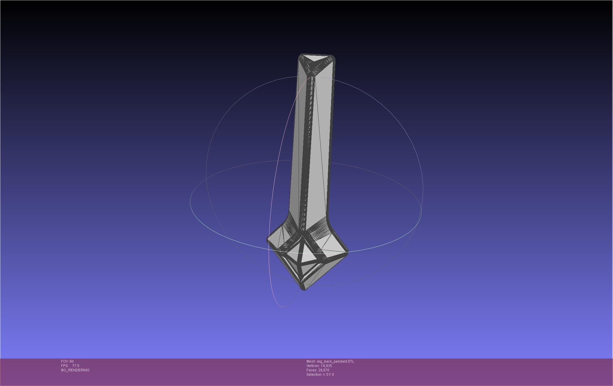 FFXIV Dancer Class Leg Ornaments 3D print model_66