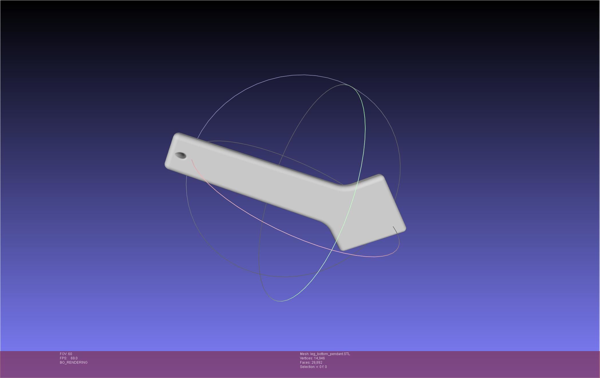 FFXIV Dancer Class Leg Ornaments 3D print model_55