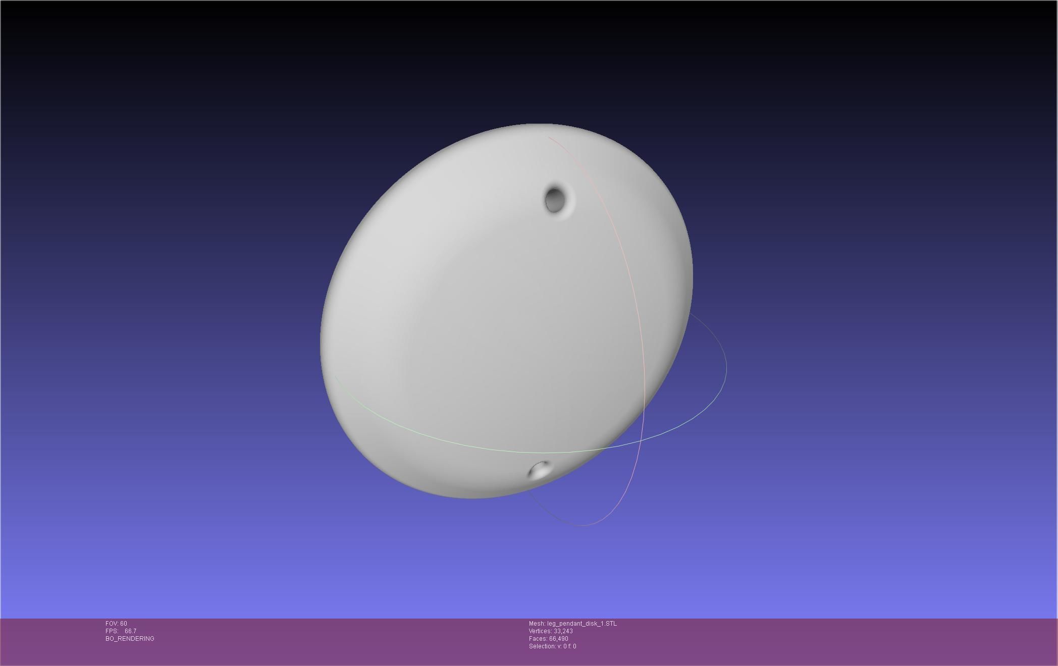 FFXIV Dancer Class Leg Ornaments 3D print model_25