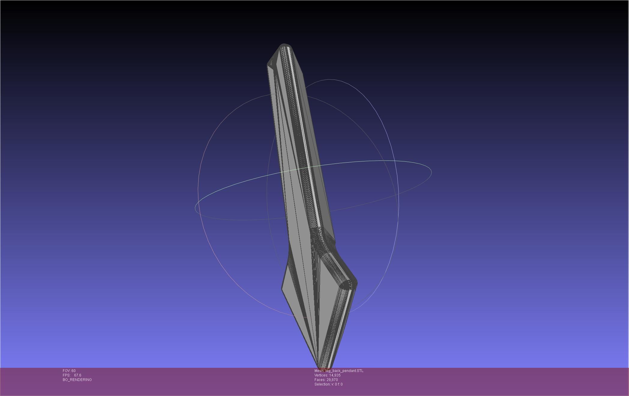 FFXIV Dancer Class Leg Ornaments 3D print model_64