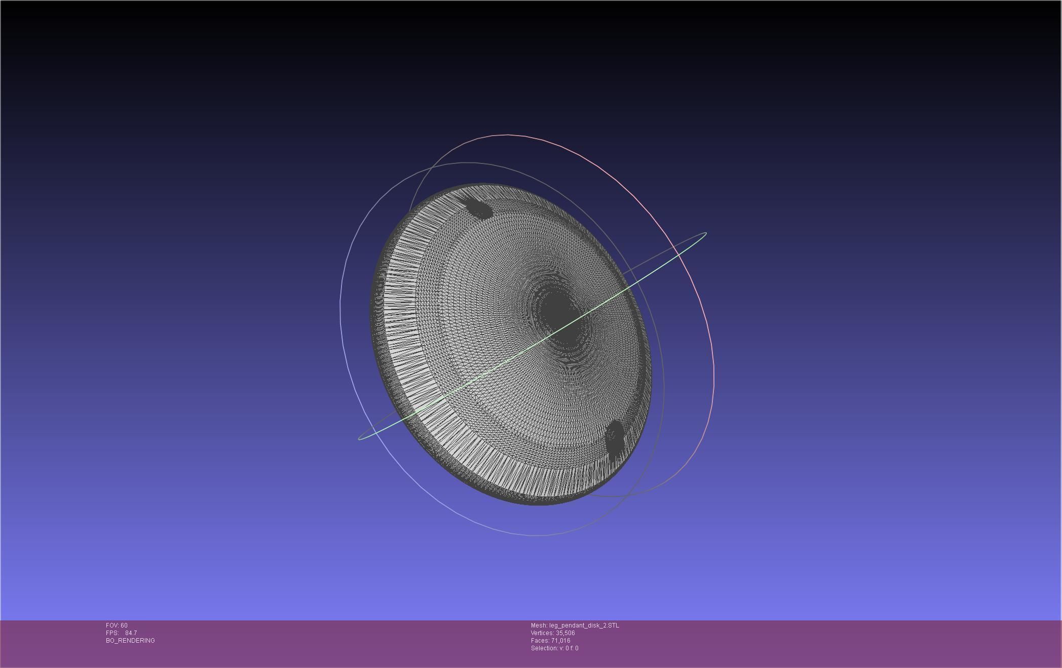 FFXIV Dancer Class Leg Ornaments 3D print model_24