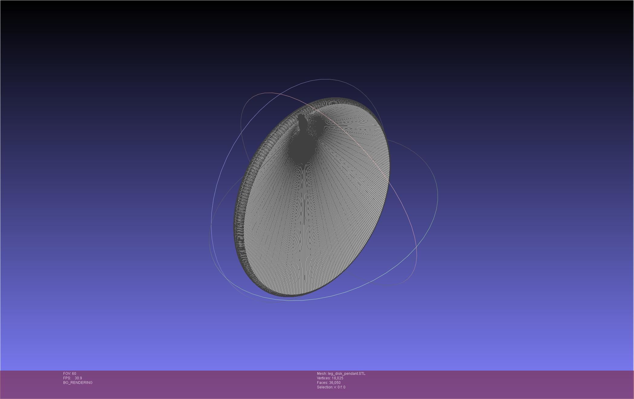 FFXIV Dancer Class Leg Ornaments 3D print model_49