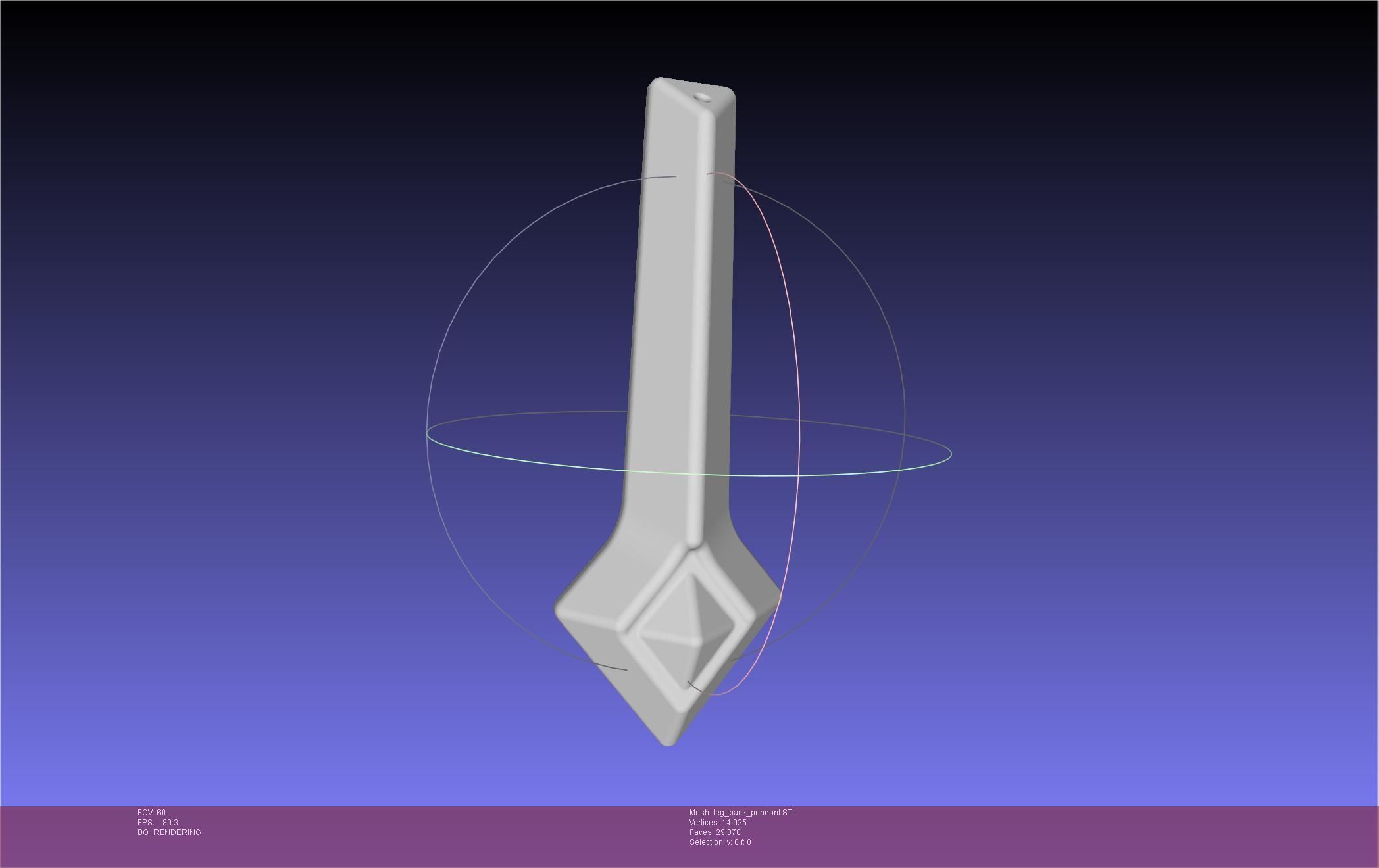 FFXIV Dancer Class Printable Models 3D Model Collection_47