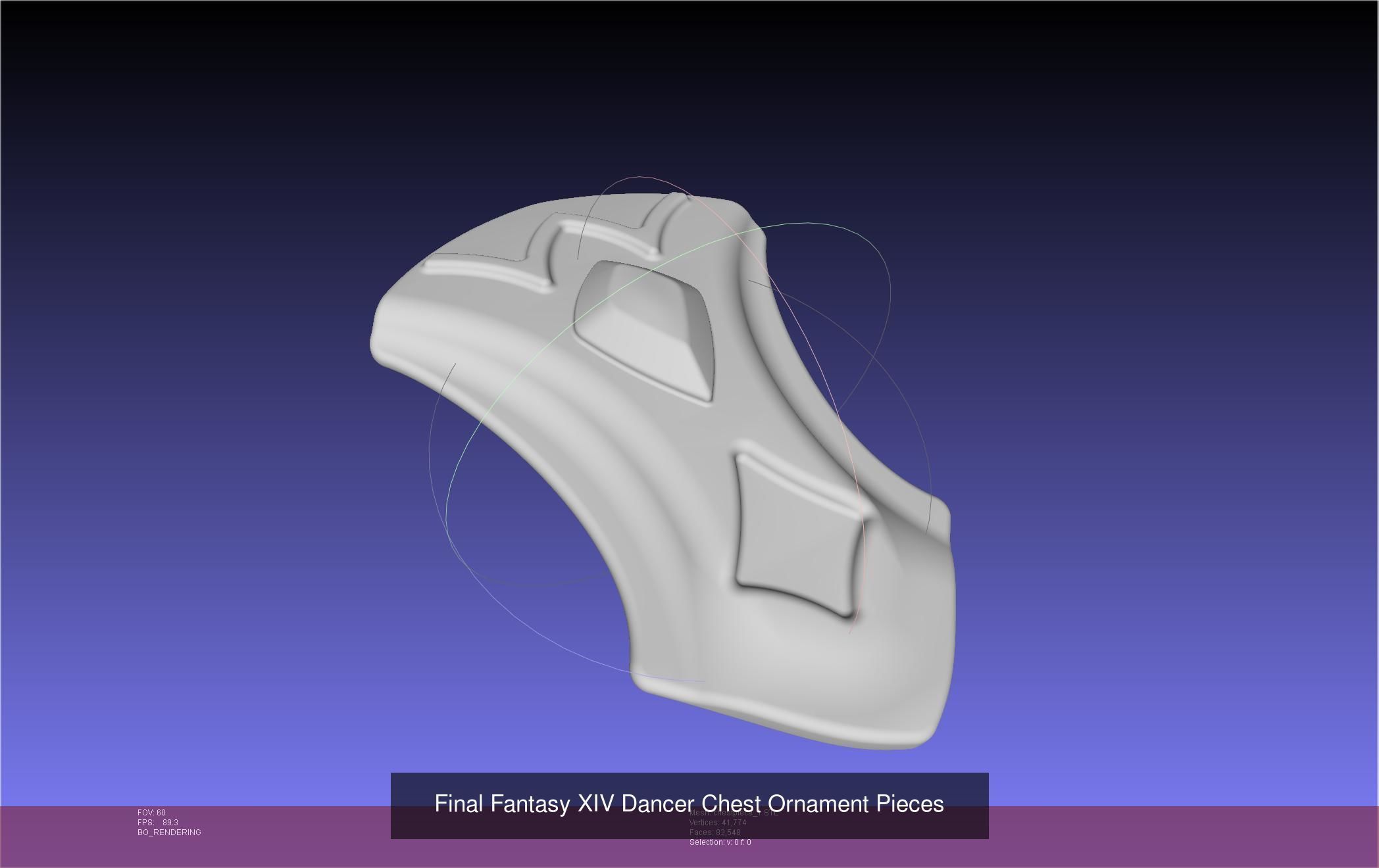 FFXIV Dancer Class Printable Models 3D Model Collection_3