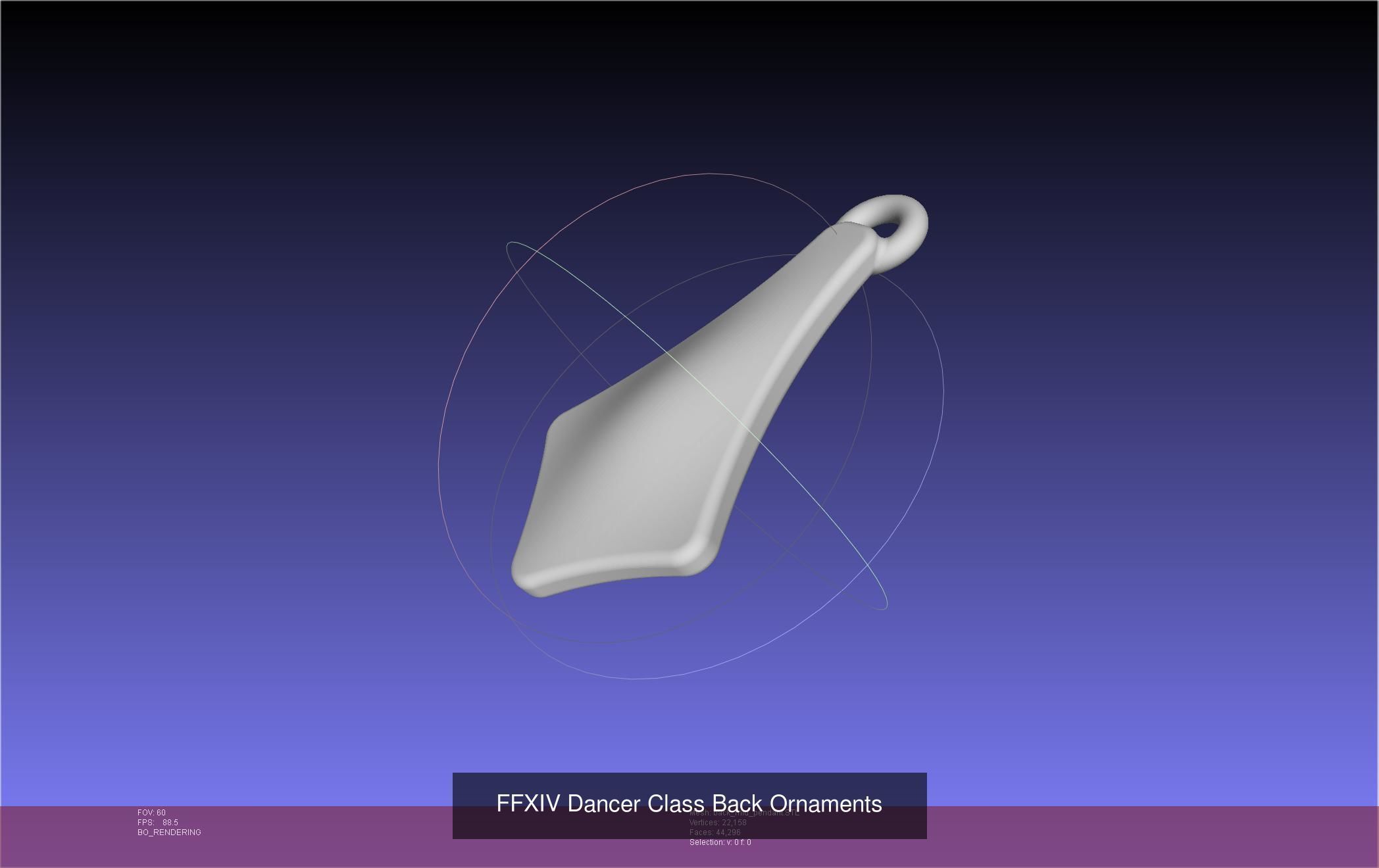 FFXIV Dancer Class Printable Models 3D Model Collection_6