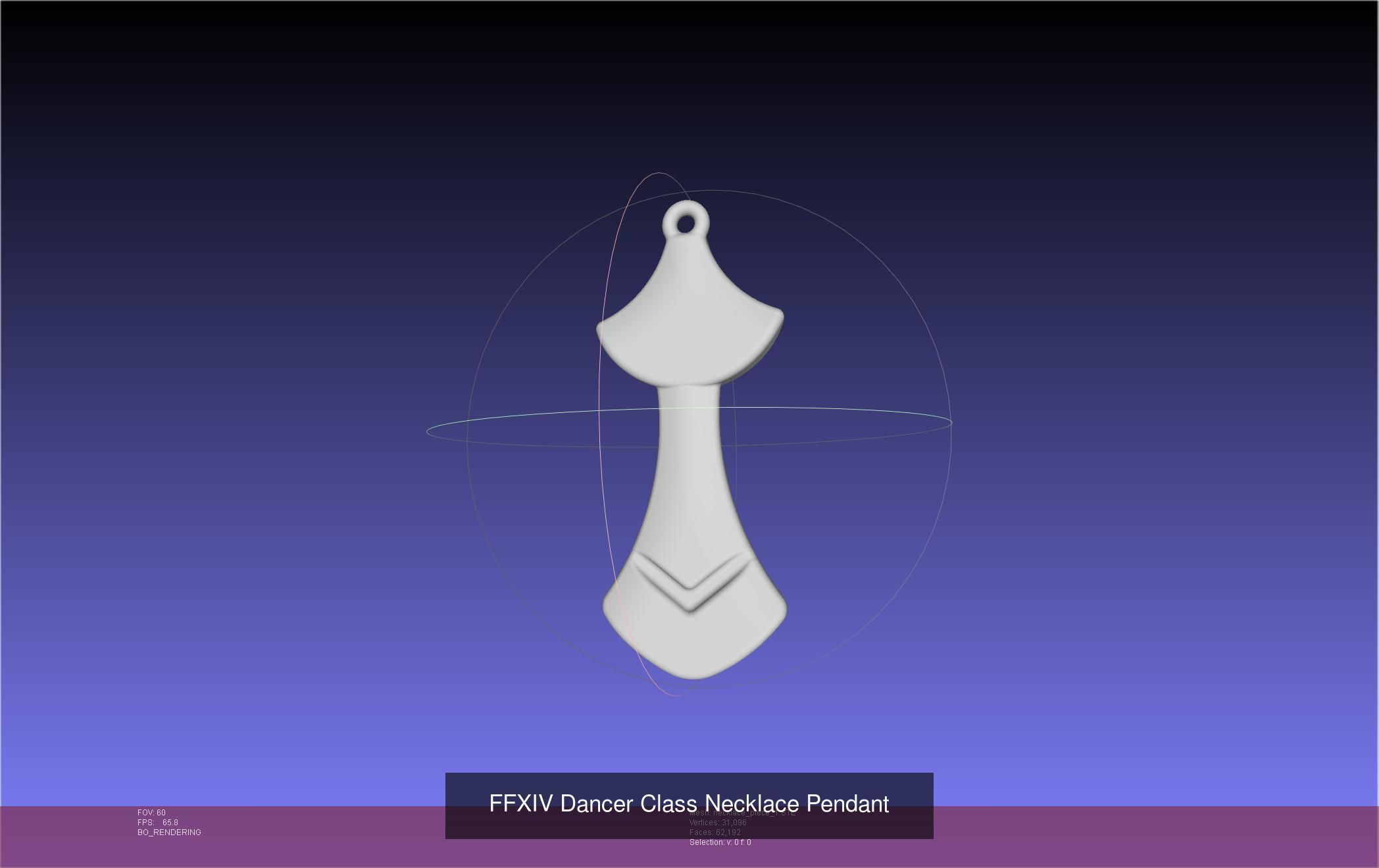FFXIV Dancer Class Printable Models 3D Model Collection_7