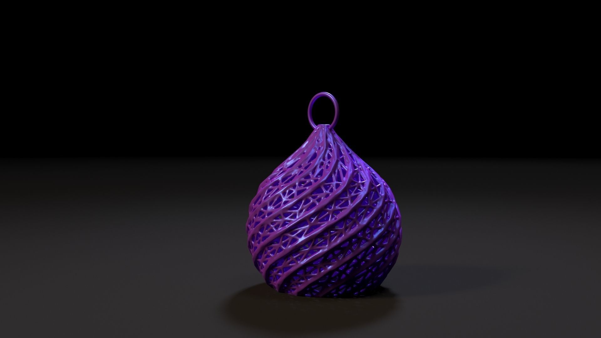 Christmas Ball 3D print model_4
