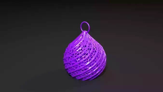 Christmas Ball 3D print model