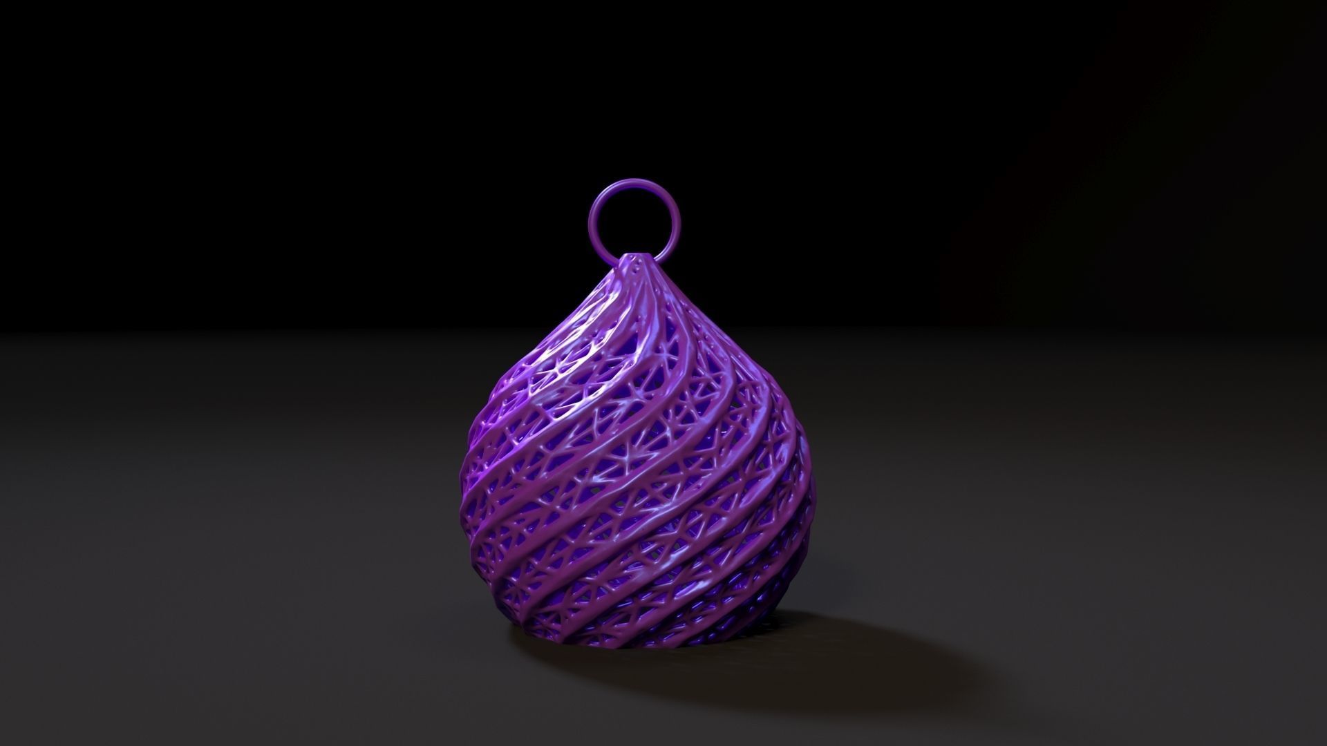 Christmas Ball 3D print model_3