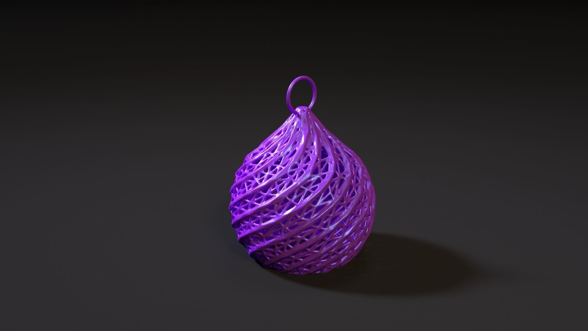 Christmas Ball 3D print model_2