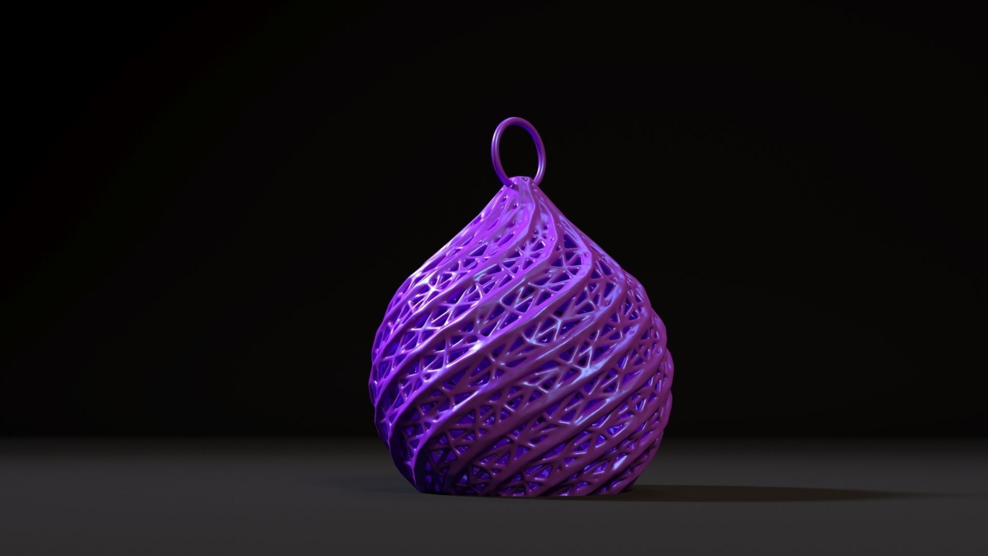 Christmas Ball 3D print model_9