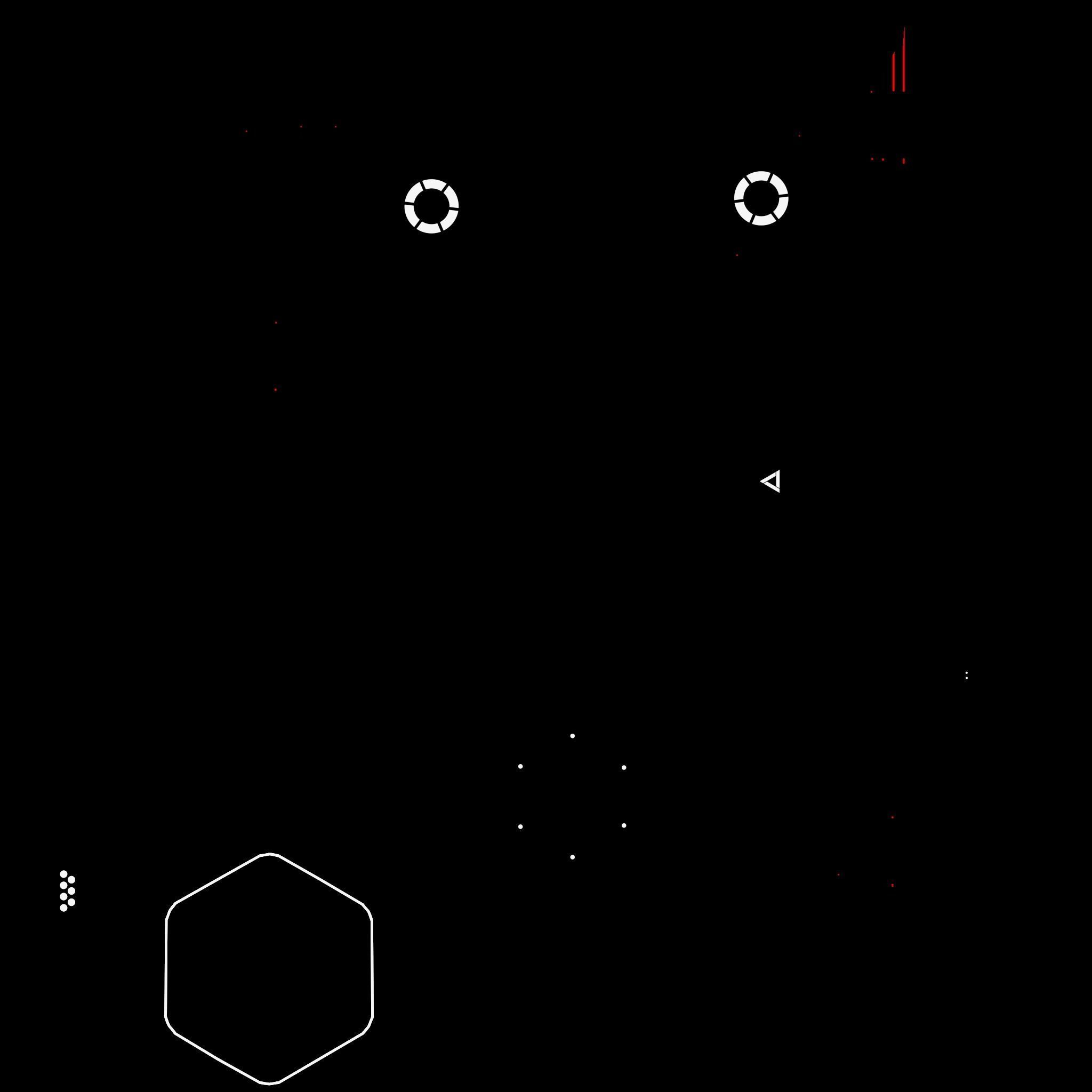 SciFi Facility A07 Black - Sci Fi Exterior Design Low-poly 3D model_20