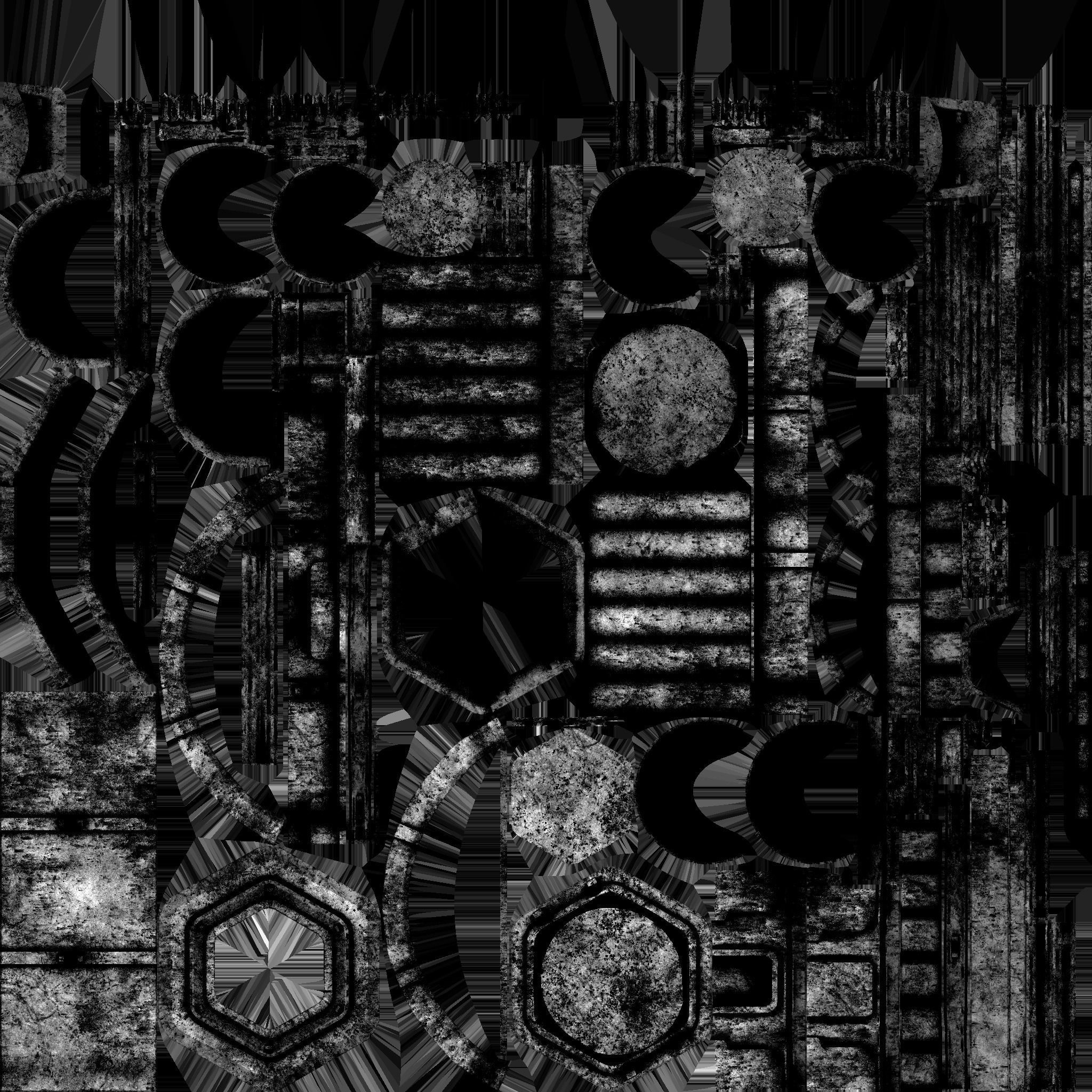 SciFi Facility A10 Abandoned - Sci Fi Exterior Design Low-poly 3D model_22