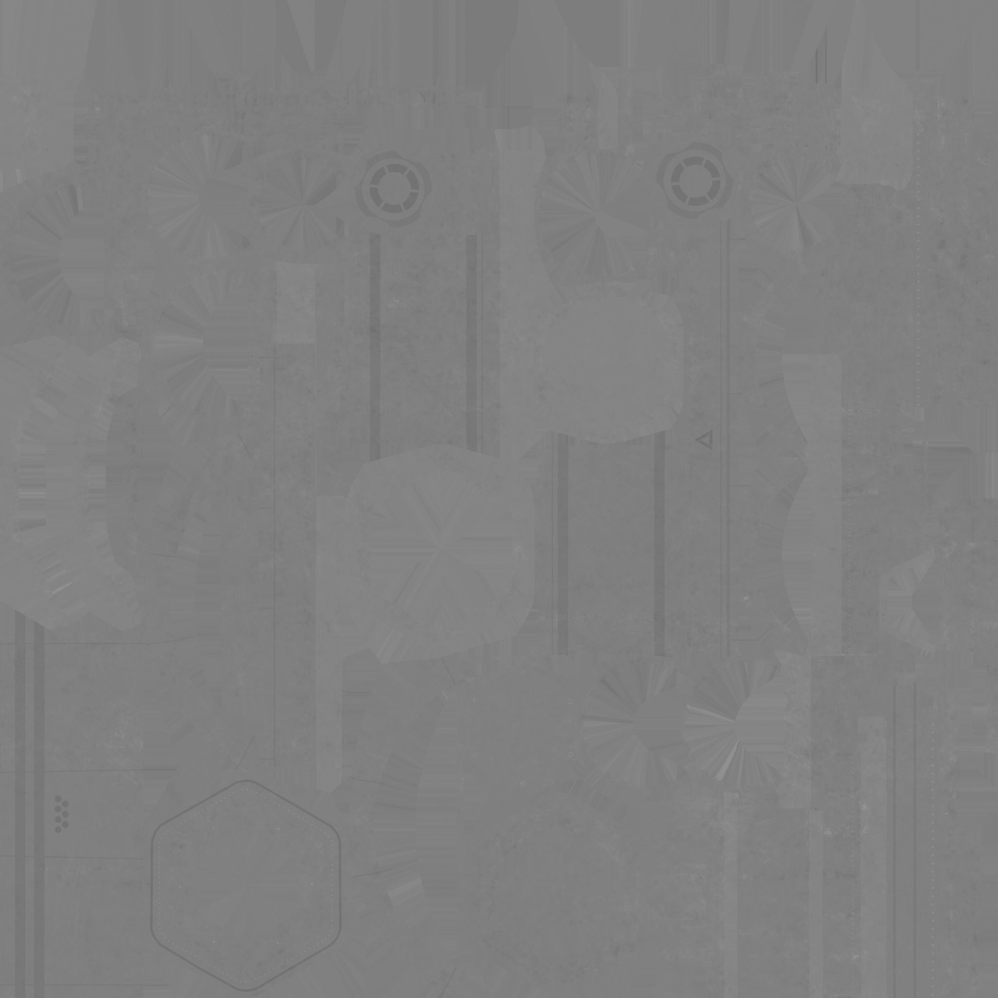 SciFi Facility A10 Abandoned - Sci Fi Exterior Design Low-poly 3D model_21