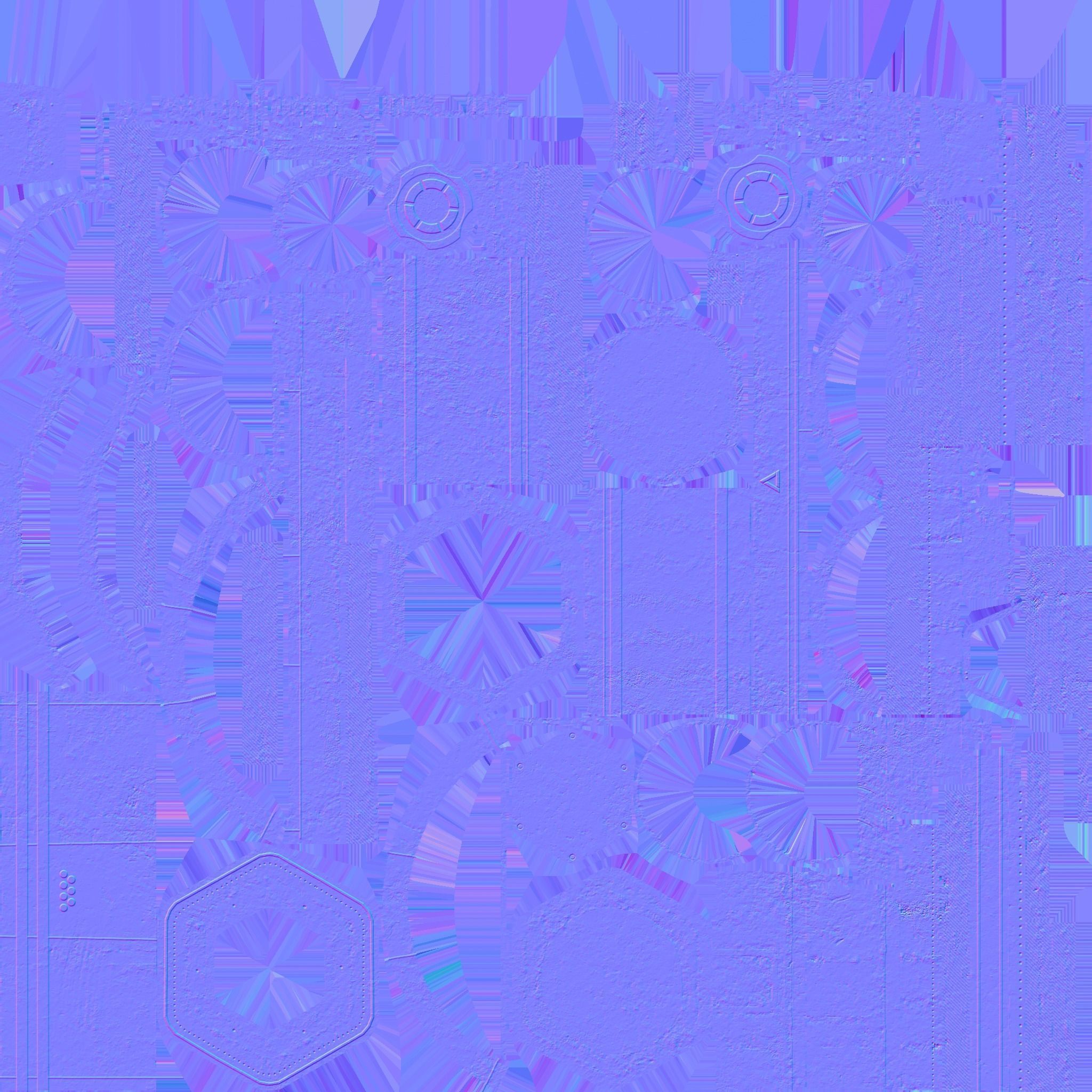 SciFi Facility A10 Abandoned - Sci Fi Exterior Design Low-poly 3D model_23