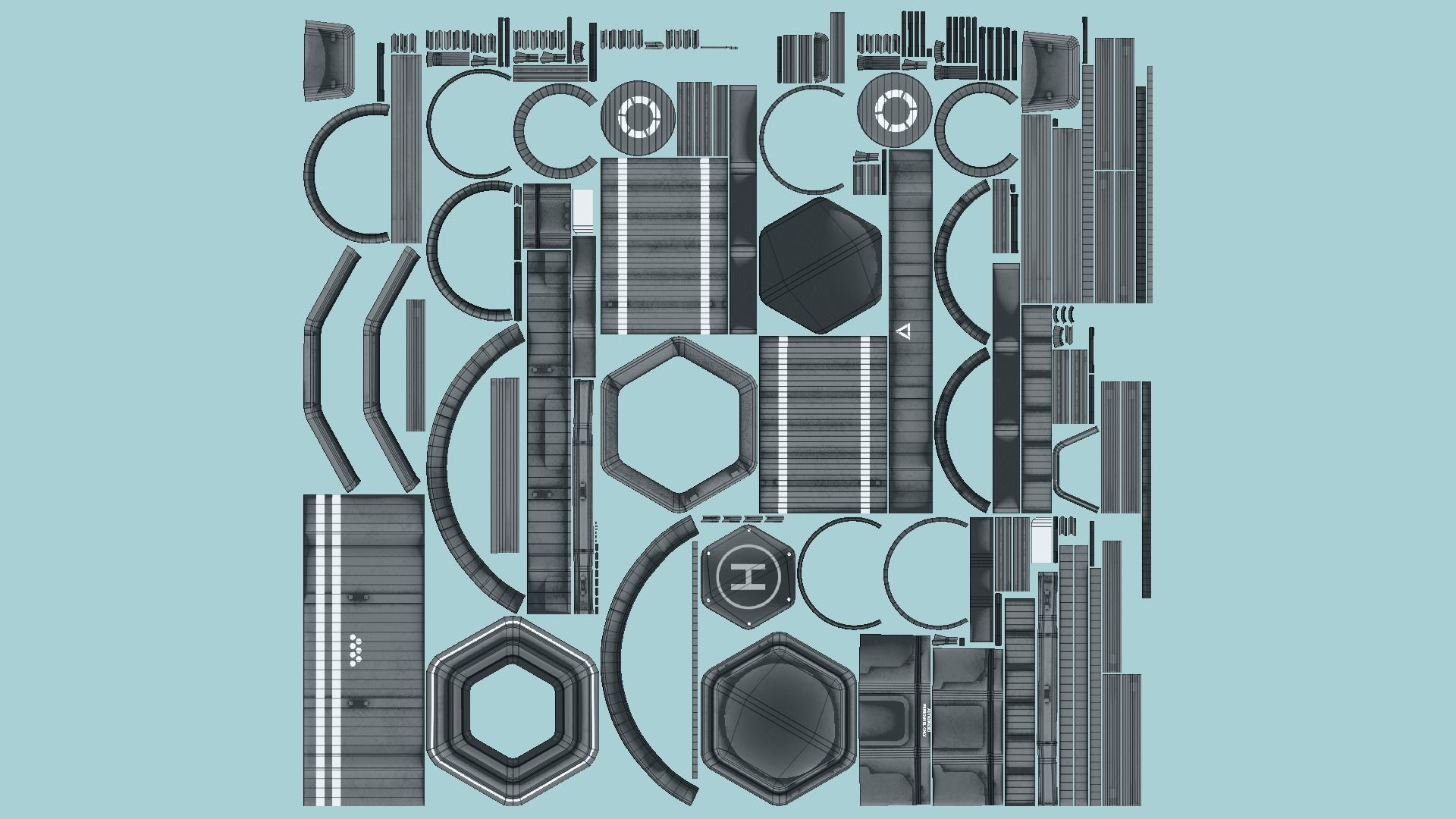 10 SciFi Facility A Collection - Sci Fi Exterior Design _79