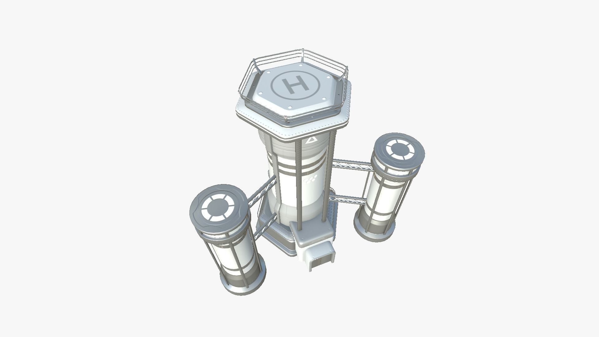 10 SciFi Facility A Collection - Sci Fi Exterior Design _34