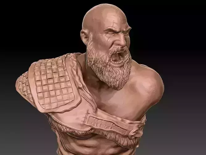 Kratos - God Of War Ragnarok Bust