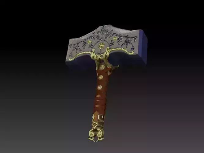 Mjolnir - God Of War Ragnarok LIFE SIZE