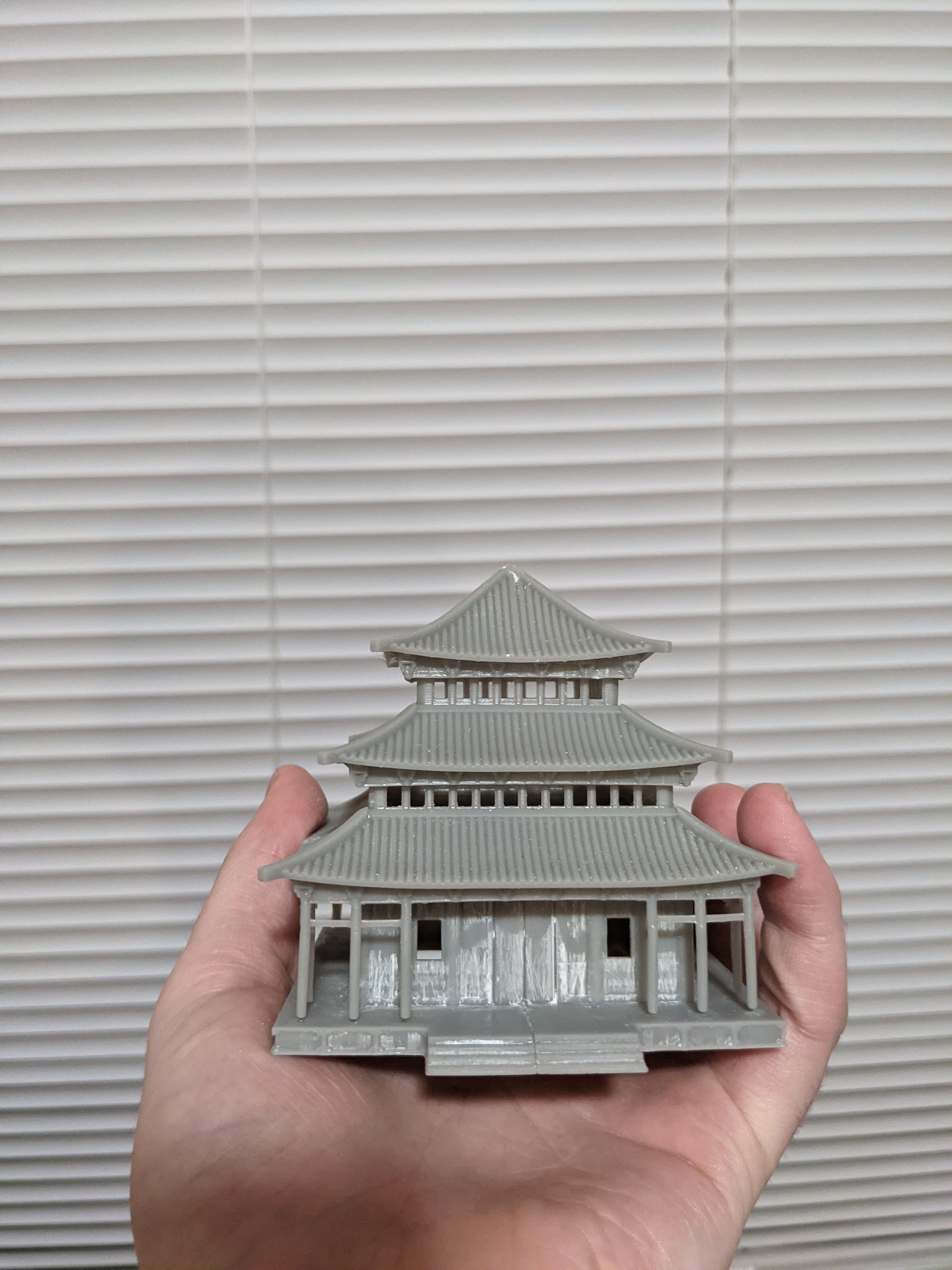 Chinese Temple 3D print model_6