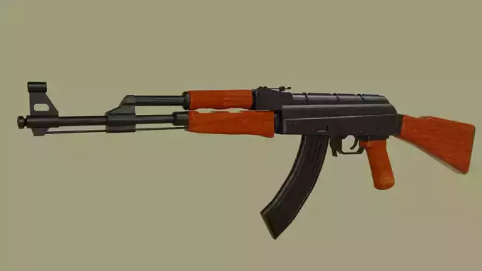 AK-47 Rifle  gun