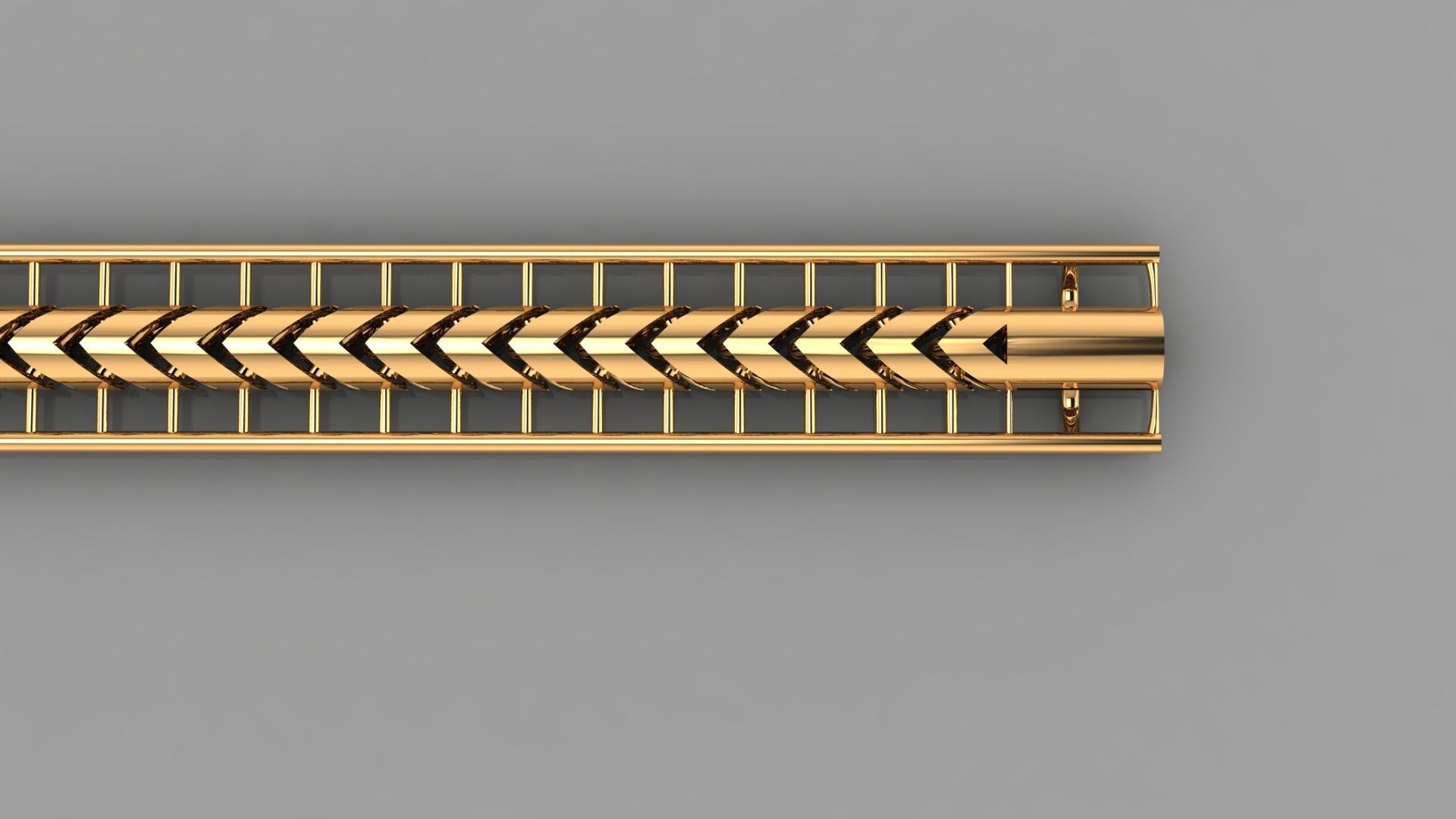 cuban chain luxury  3D print model_1