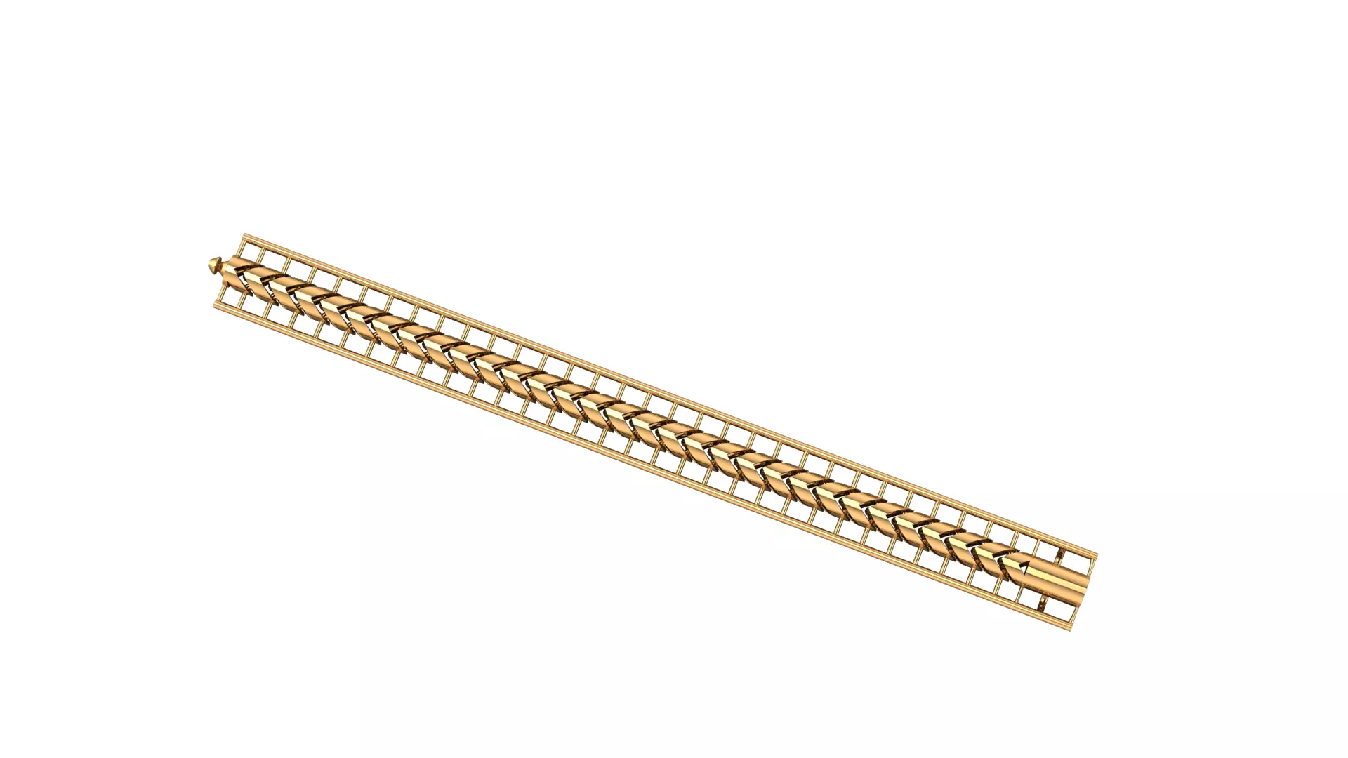 cuban chain luxury  3D print model_0