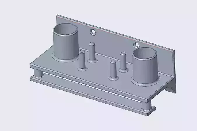 ULTRASONIC TOOTHBRUSH HOLDER 3D print model