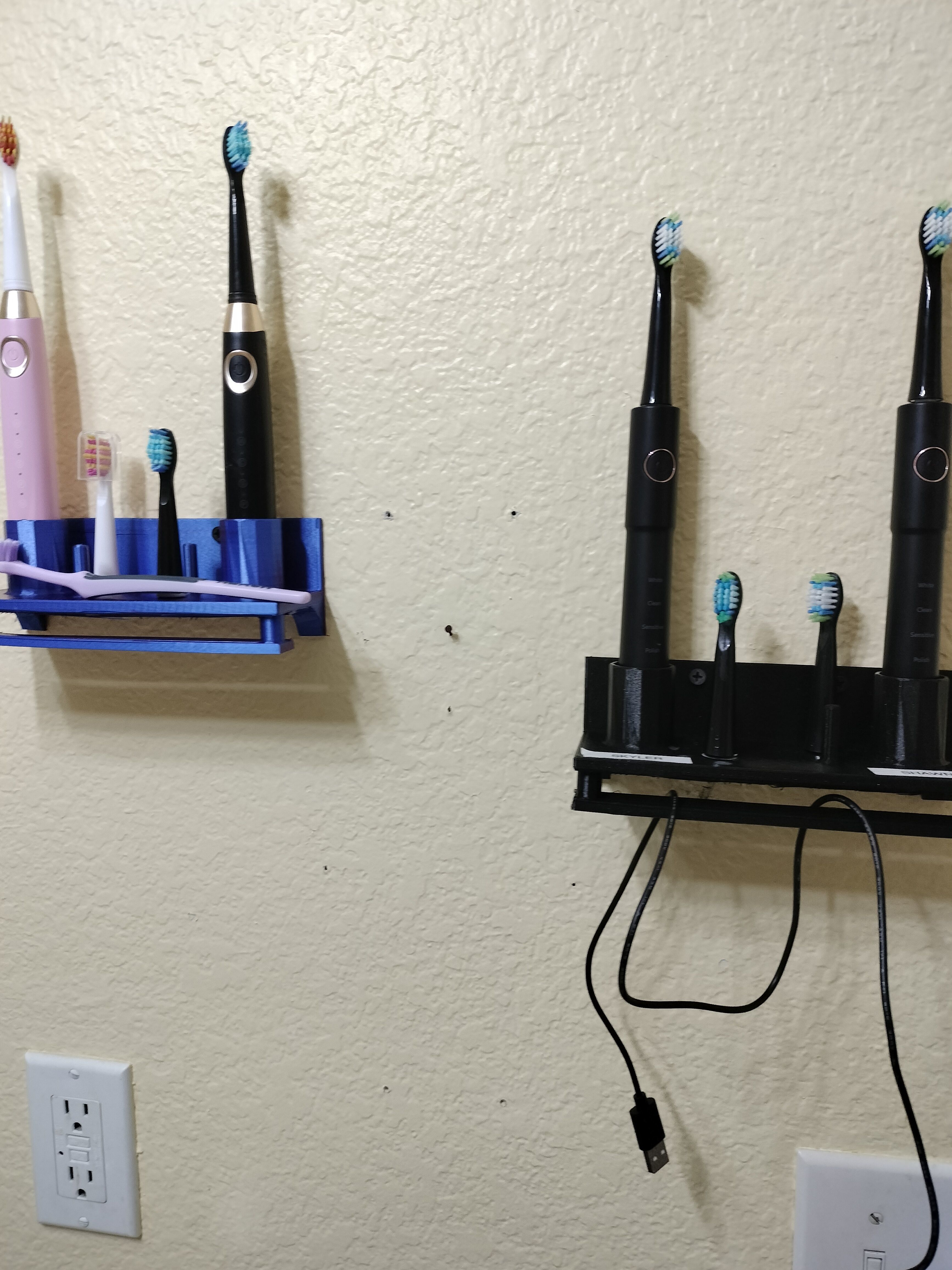 ULTRASONIC TOOTHBRUSH HOLDER 3D print model_3