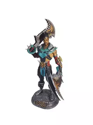 DRAVEN LEAGUE OF LEGENDS 3D PRINT MODEL 3D print model