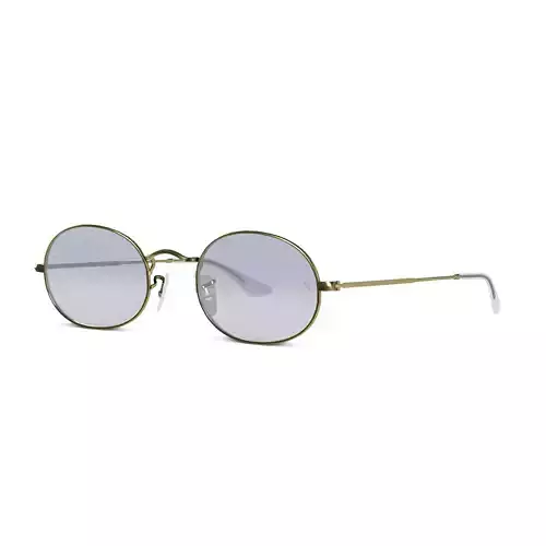 Ray-Ban Oval flat lenses - RB3547N Sunglasses