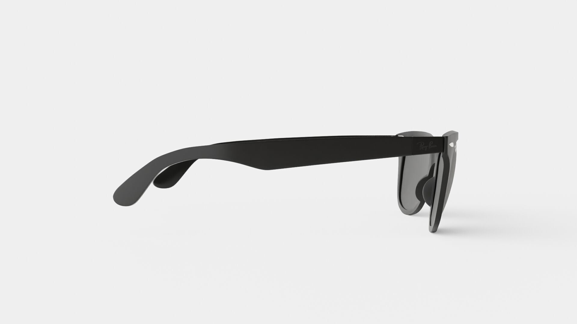 Ray-Ban Wayfarer Liteforce - RB4195 601S88 Sunglasses Low-poly 3D model_2