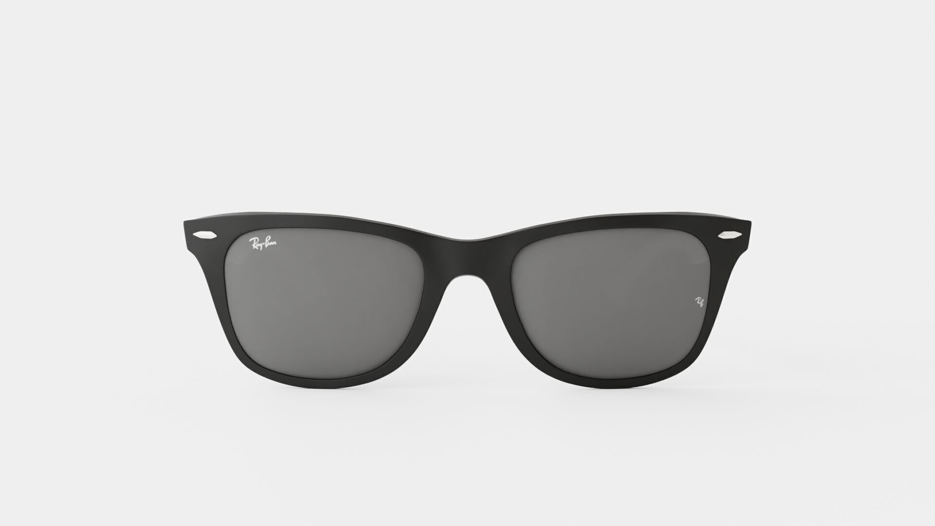 Ray-Ban Wayfarer Liteforce - RB4195 601S88 Sunglasses Low-poly 3D model_1