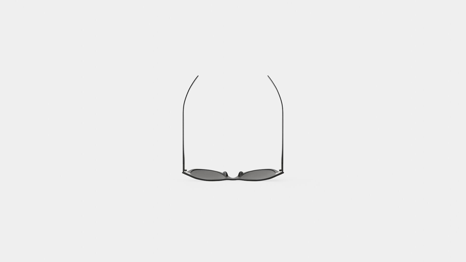 Ray-Ban Wayfarer Liteforce - RB4195 601S88 Sunglasses Low-poly 3D model_5