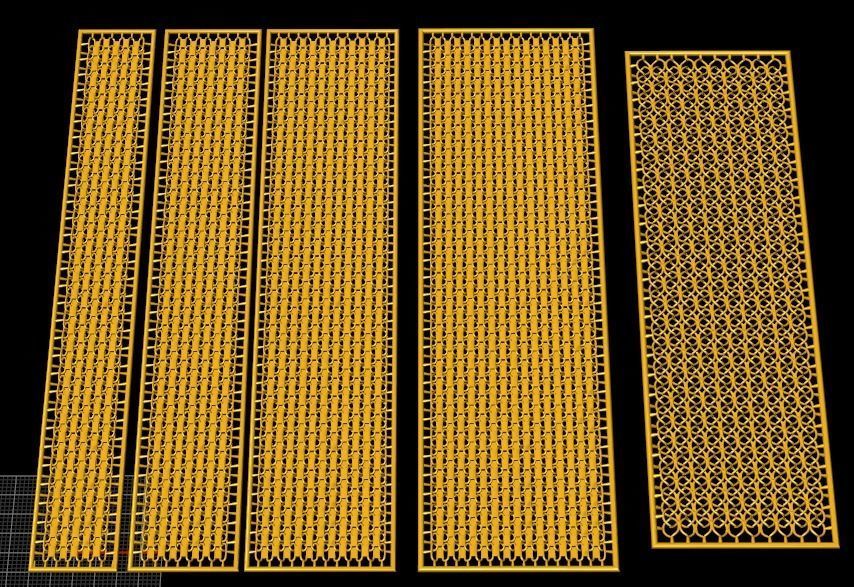 chain bracele 3D print model_3