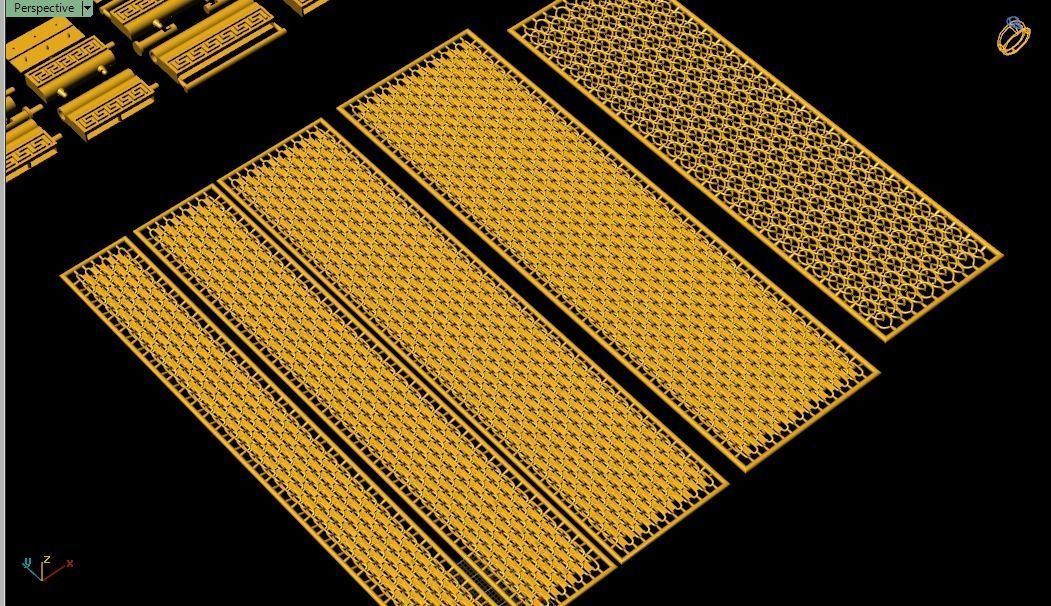 chain bracele 3D print model_5