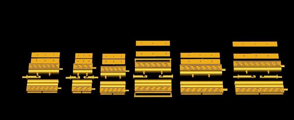 chain bracele 3D print model_2