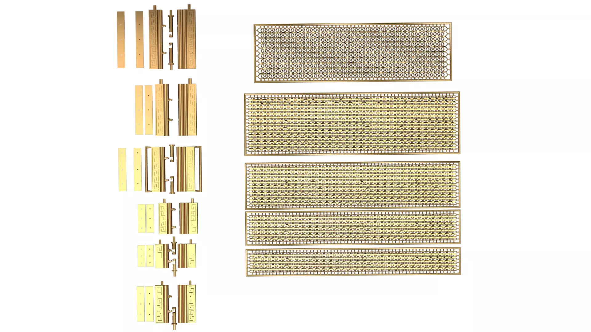 chain bracele 3D print model_0