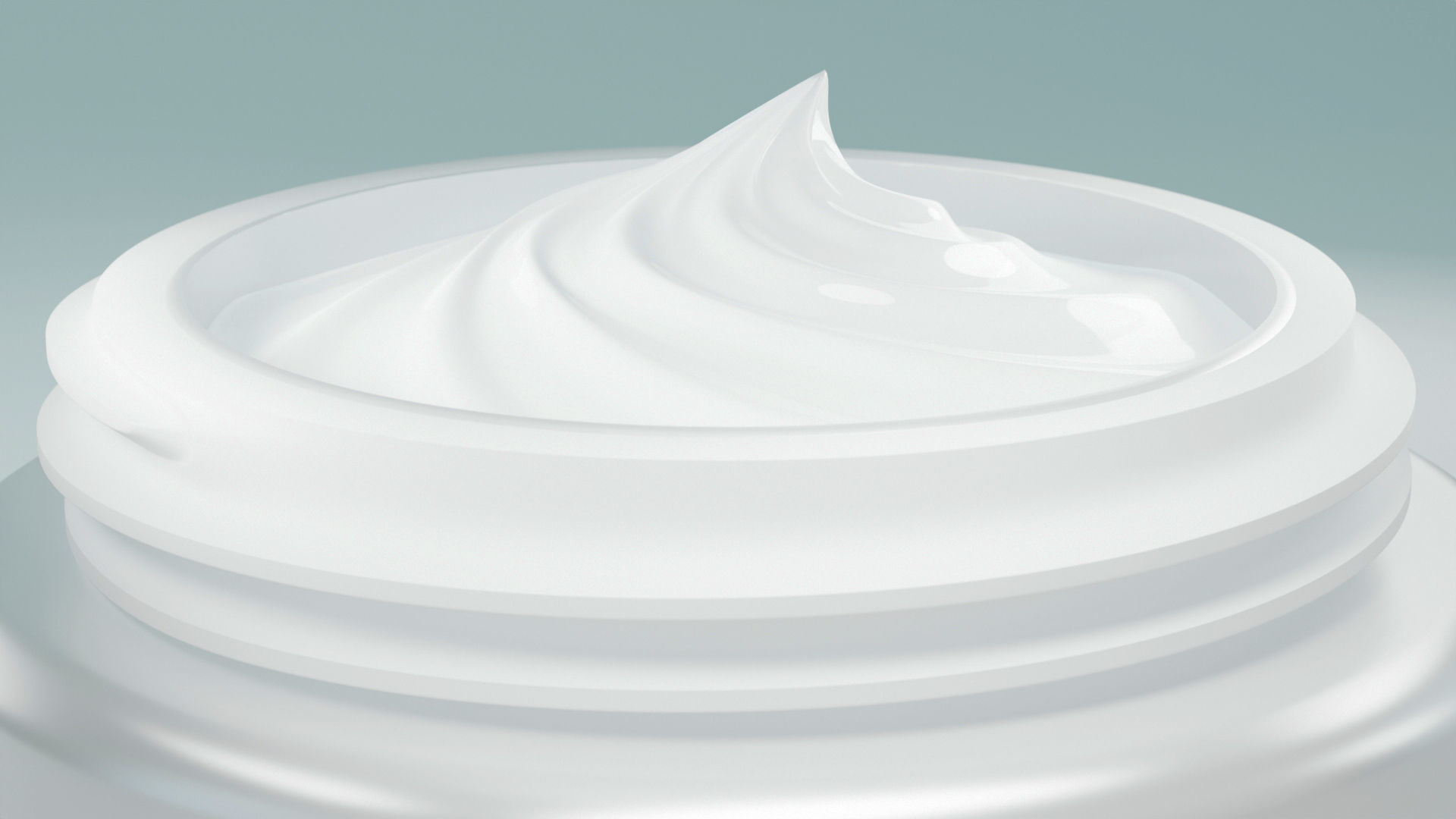 Cream jar and Cream 3D Model Free 3D model_8
