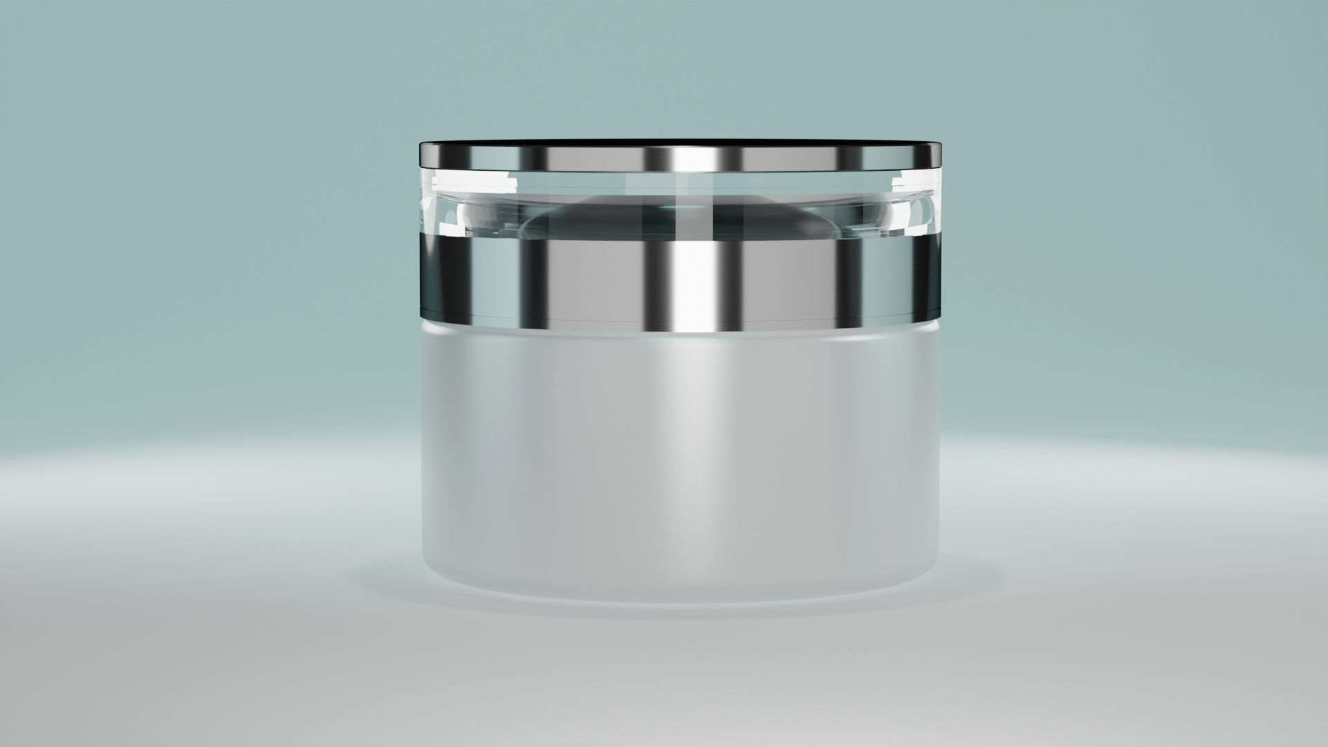 Cream jar and Cream 3D Model Free 3D model_3