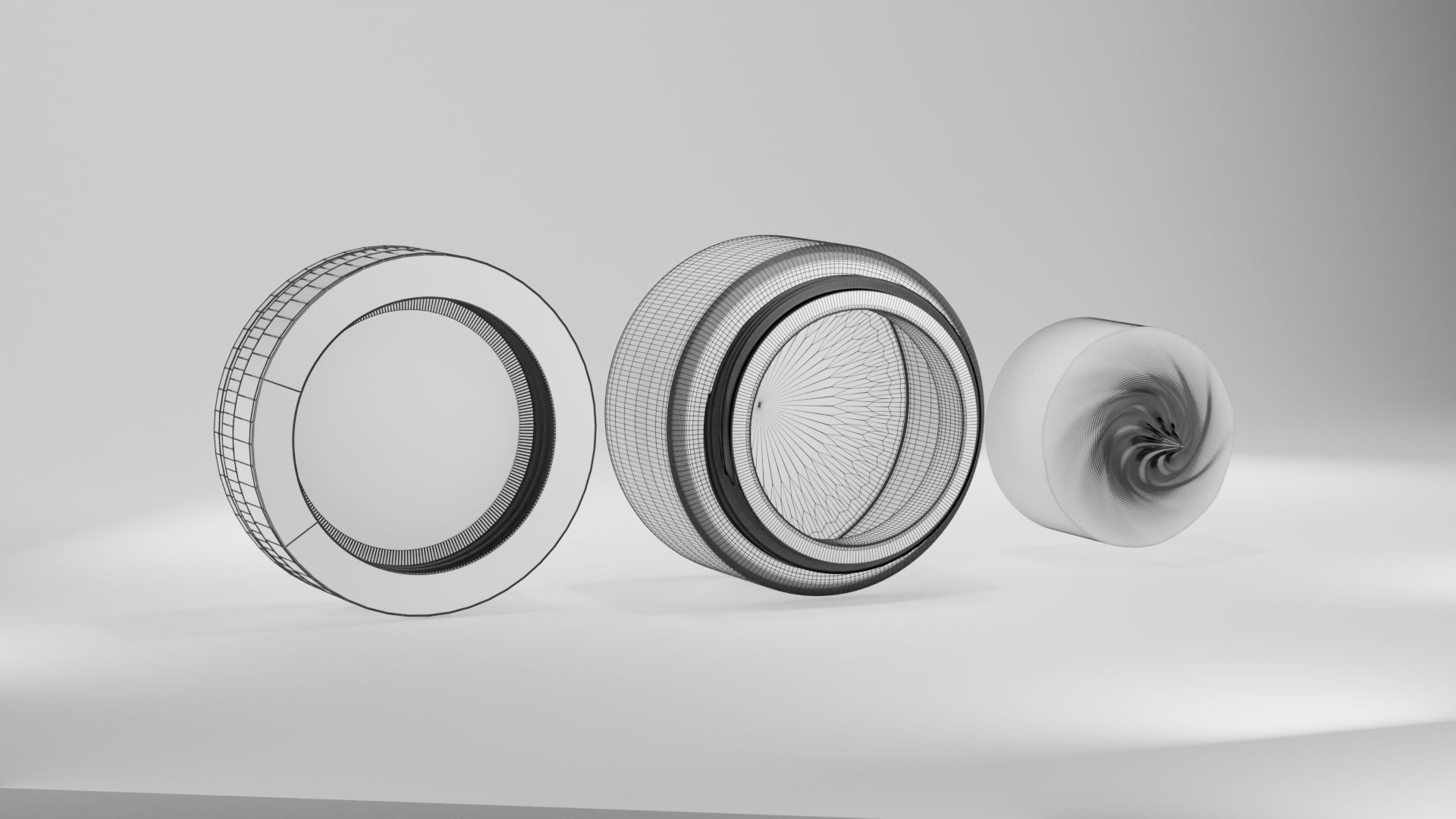 Cream jar and Cream 3D Model Free 3D model_12