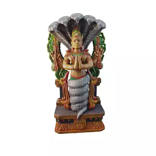 Salvia Patanjali statue for 3d print and paint 3D print model