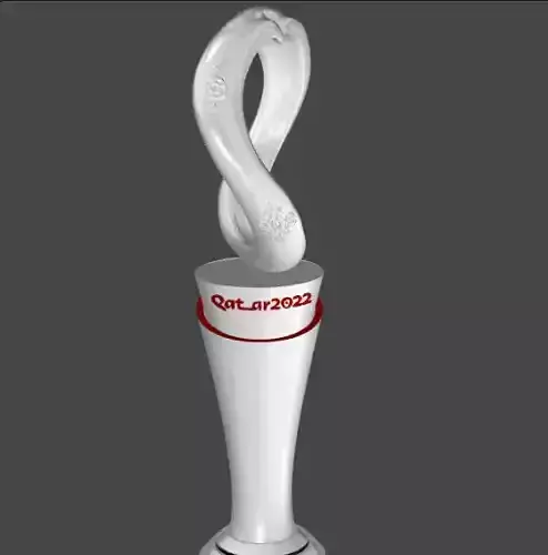 qatar-logo-mundial-2022 3D Model 3D model hourglass with design 3D print model