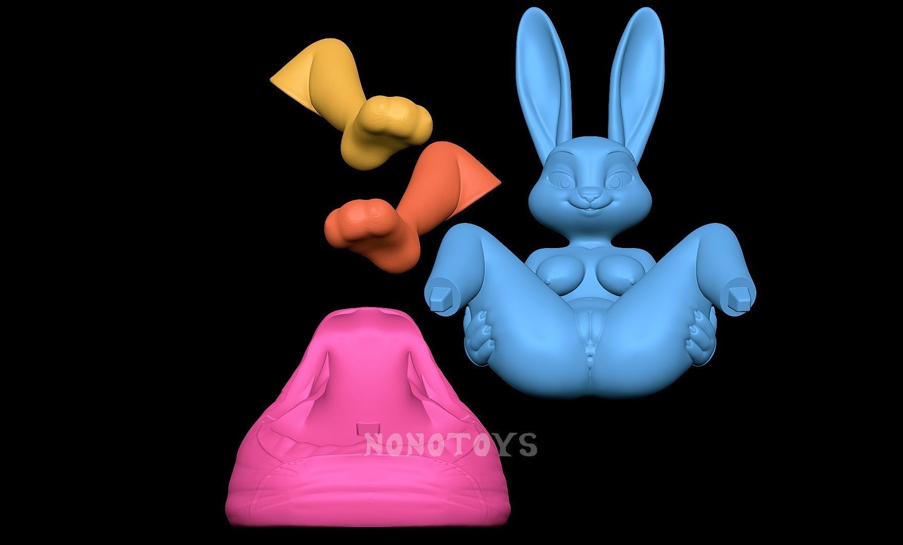 Judy NSFW 3D print model_13