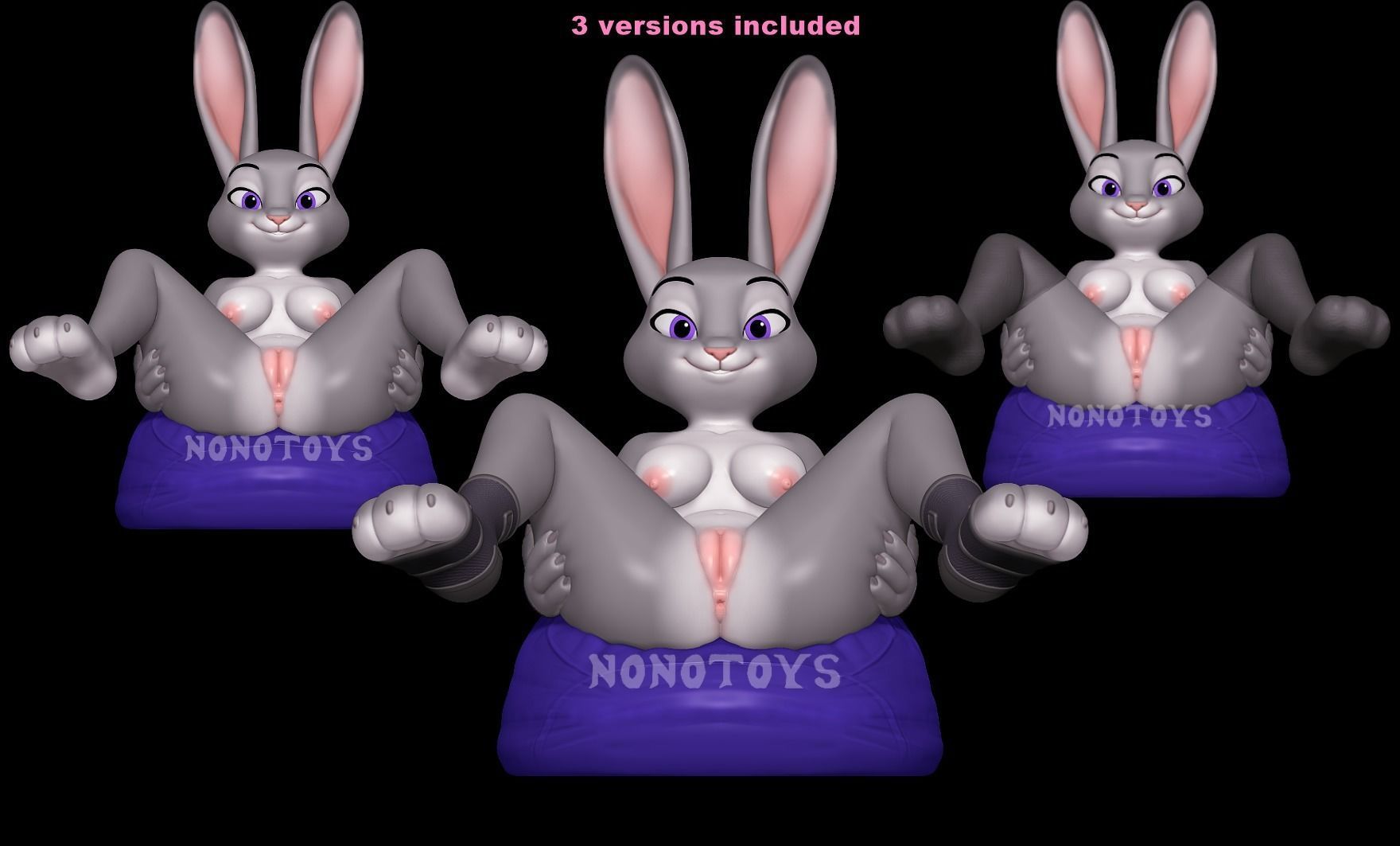 Judy NSFW 3D print model_2