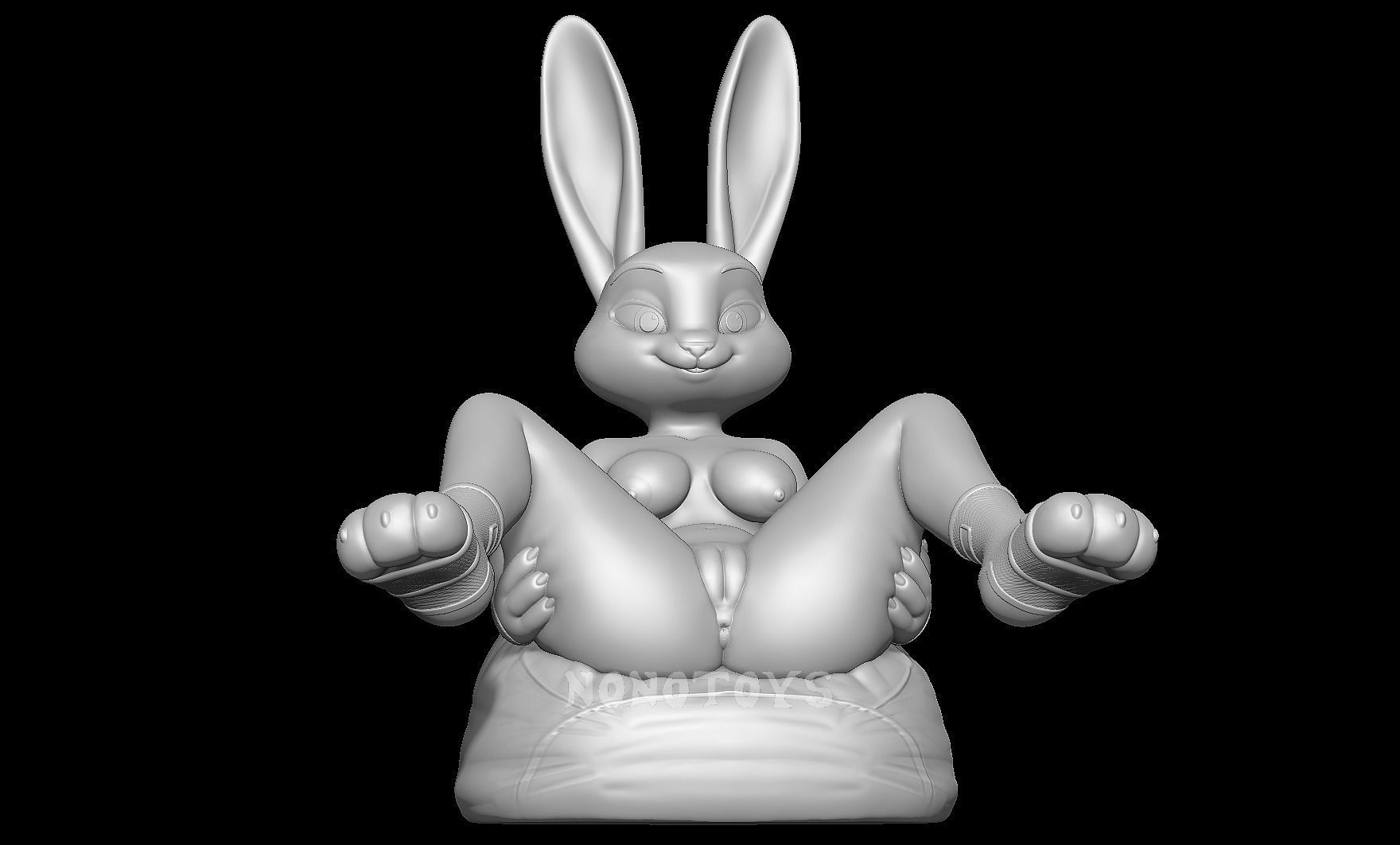 Judy NSFW 3D print model_10